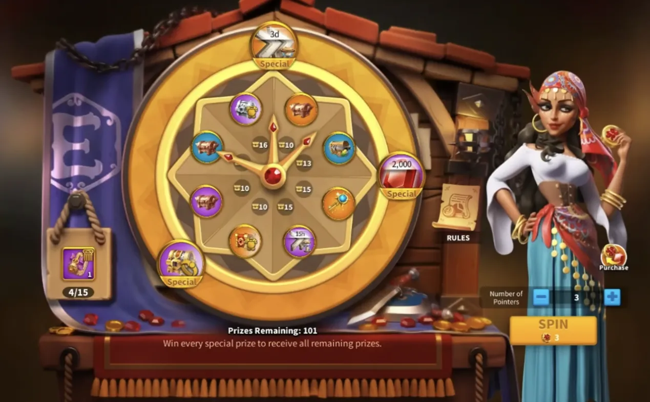 Esmeraldas Prayer|Rise of Kingdoms
