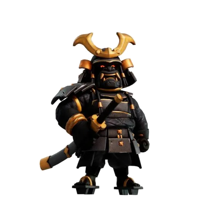 CoC Shadow Samurai Barbarian King