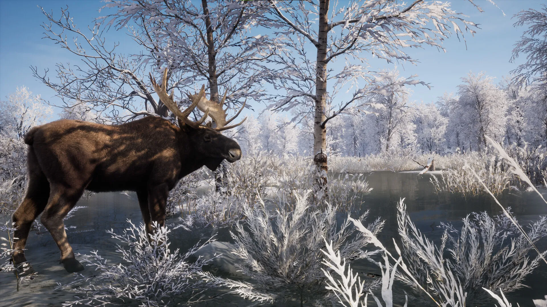 ss_a62819e4dd3b80f6f124f757d07137040f5fc452.1920x1080.jpg Medieval Dynasty Snowy Wildlife Gameplay Screenshot