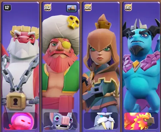 Hero Equipment & Pet Pairings
