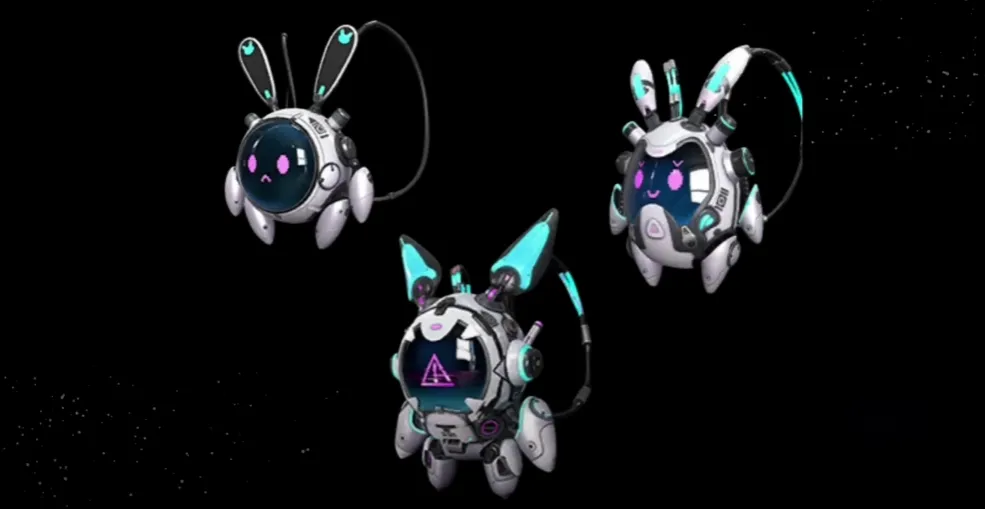 Star Bunny backpack skin