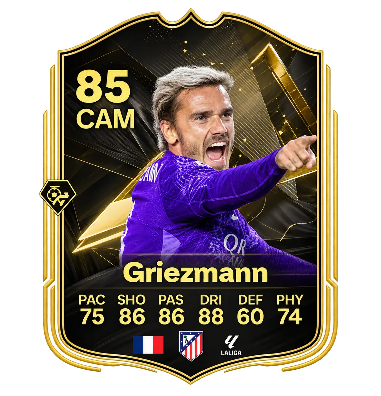 Antoine Griezmann FC 27 TOTW 6 85 CAM card