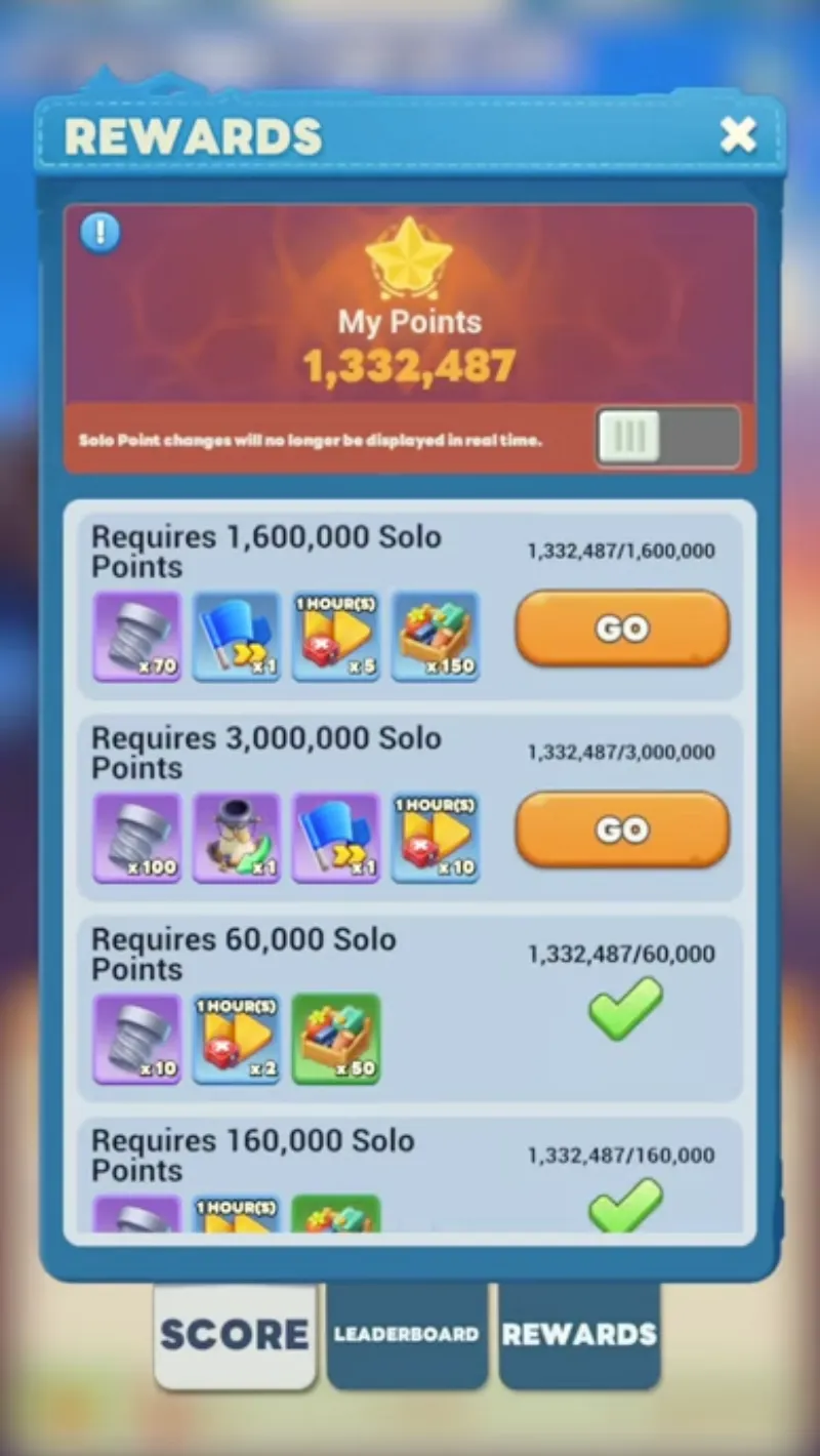 Max Out  Arcadian Conquest Rewards