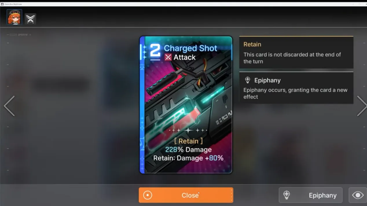 Charged Shot (2 Cost):