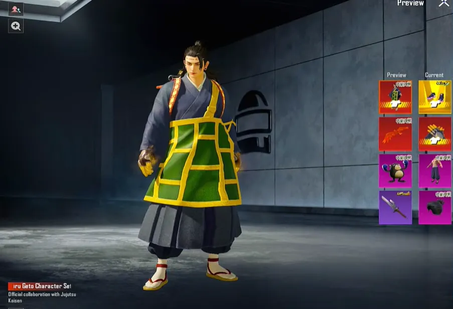 Suguru Geto Character Set