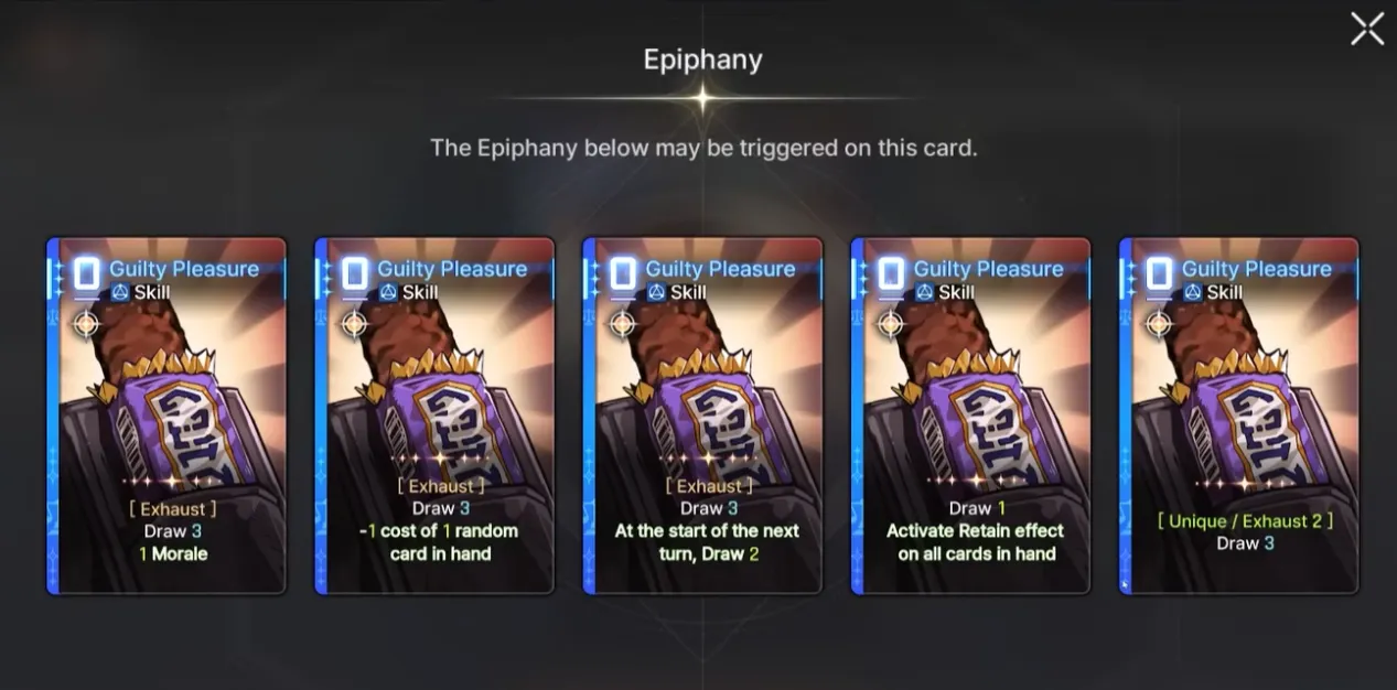 Guilty Pleasure (0 Cost)