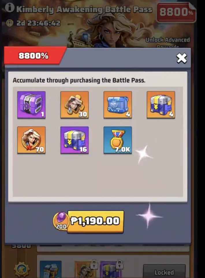 Awakening Battle Pass Full Rewards Preview &ndash; 70 Kimberly Shards