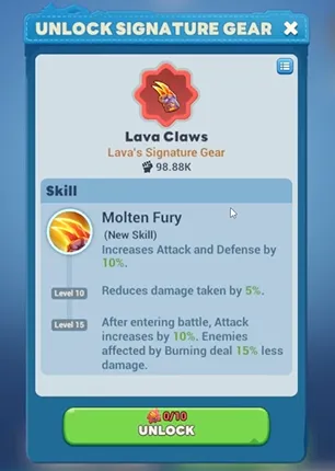 Lava Signature Gear: Lava Claws