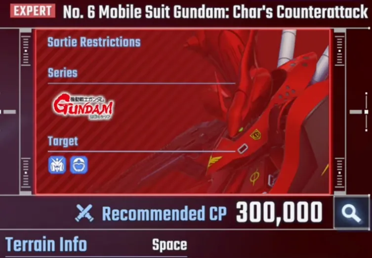 Eternal Road Expert 6: Mobile Suit’s Gundam Char's Counterattack