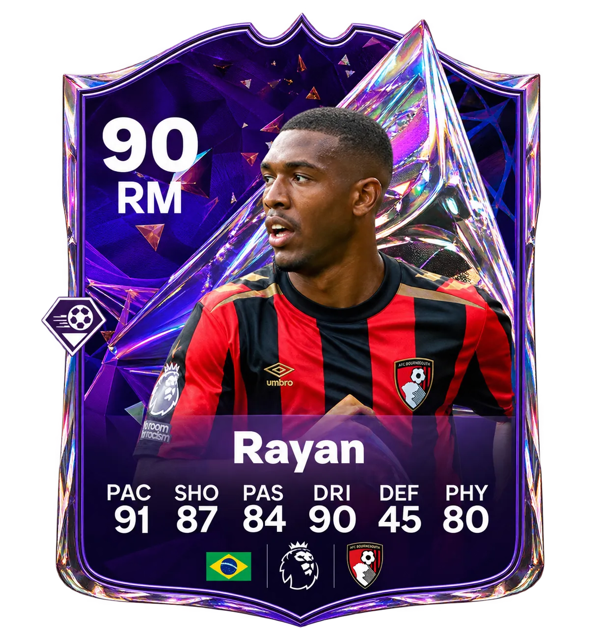 Rayan 90 RM Future Stars Team 2 player card in EA SPORTS FC 27