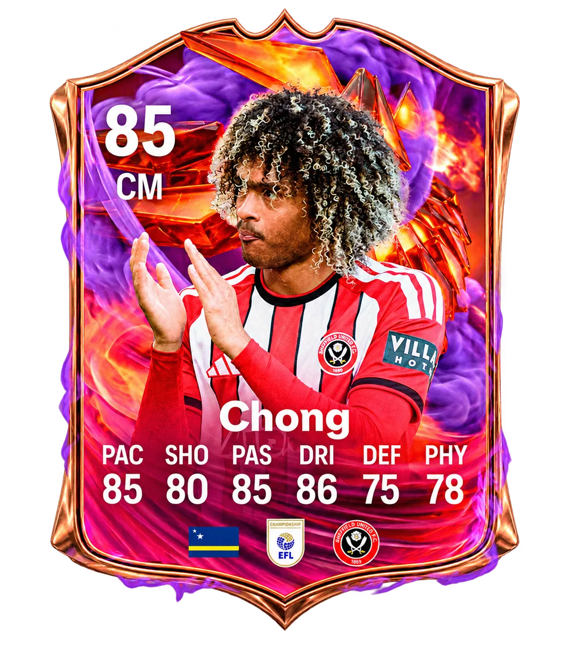 Tahith Chong predicted Ultimate Scream card in FC 27