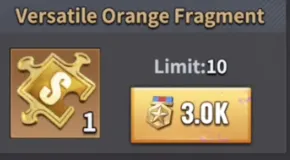 Versatile Orange Fragments