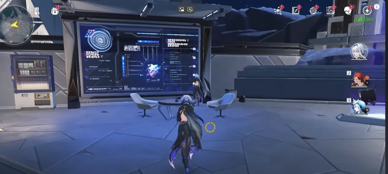 Resonance Nexus Location at the Platform of the Black Shores Archipelago