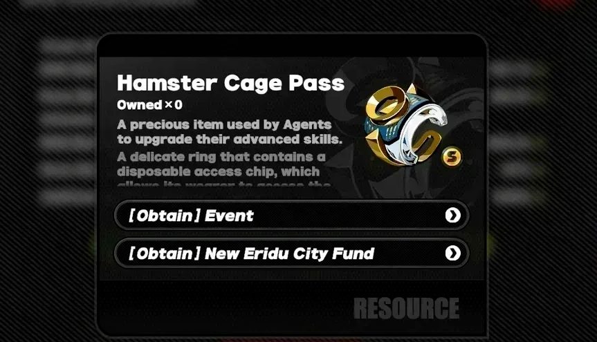 ZZZ Hamster Cage Pass