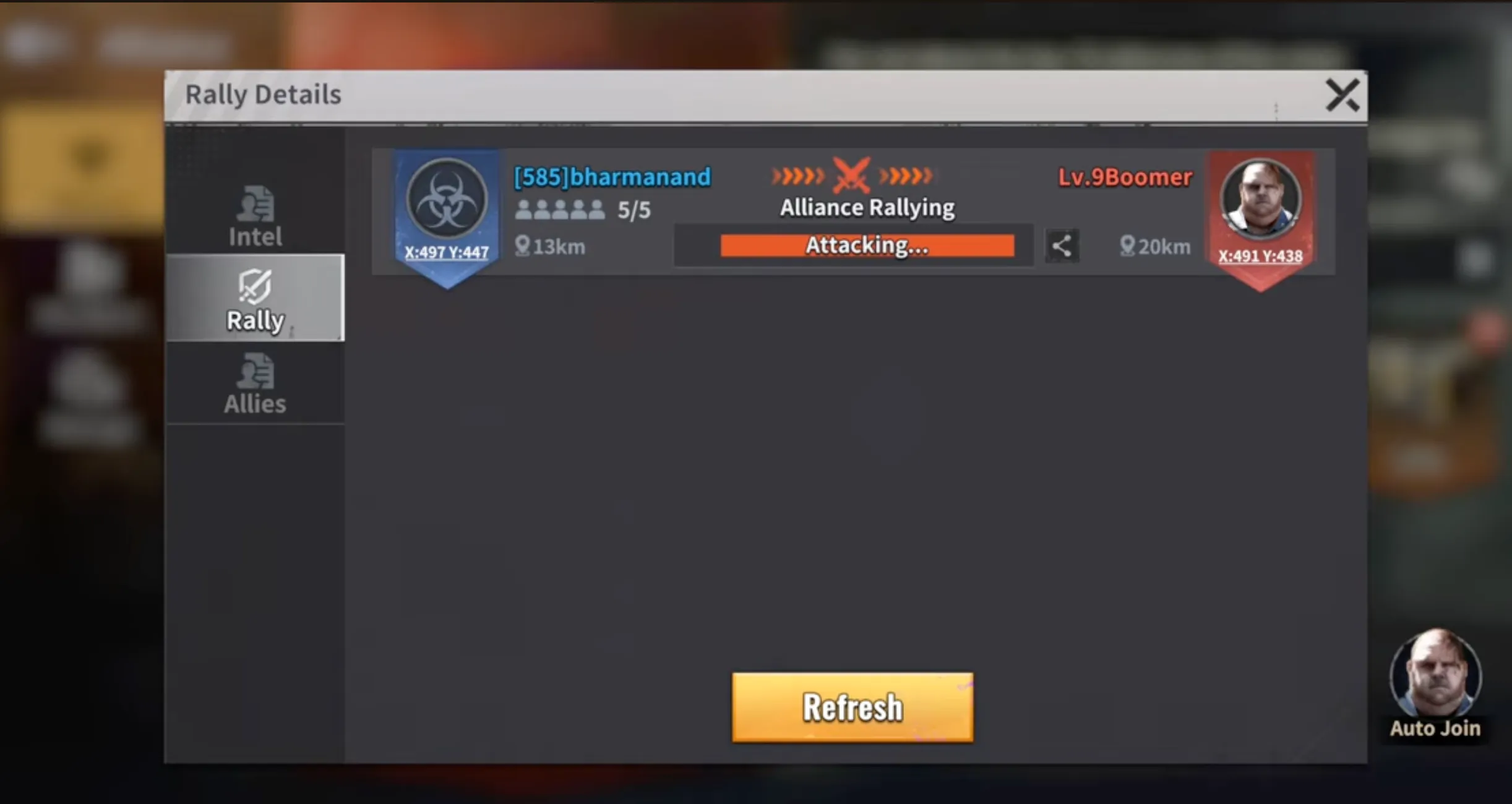 Last Z Alliance Versus