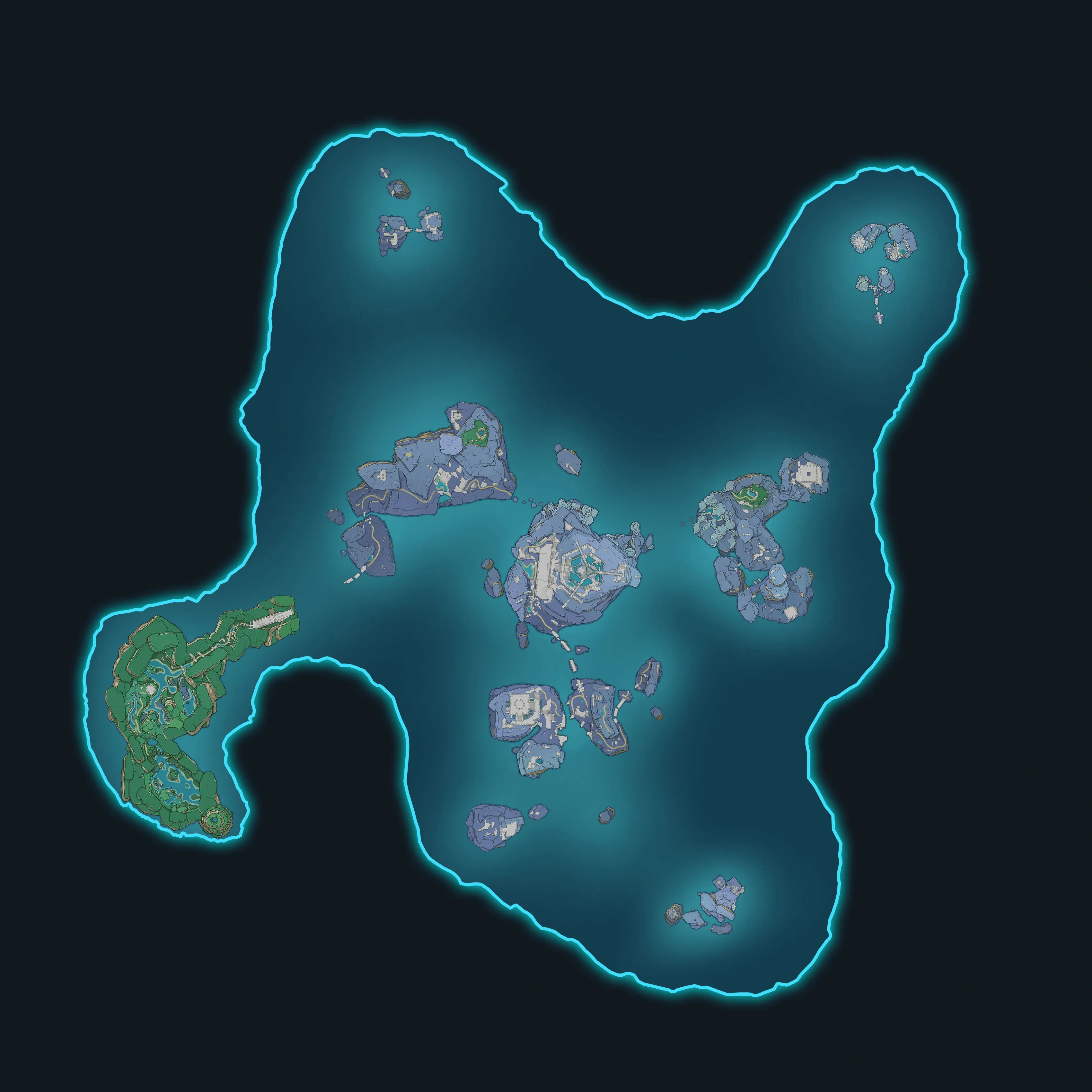 Enkanomiya separate underground map in Genshin Impact