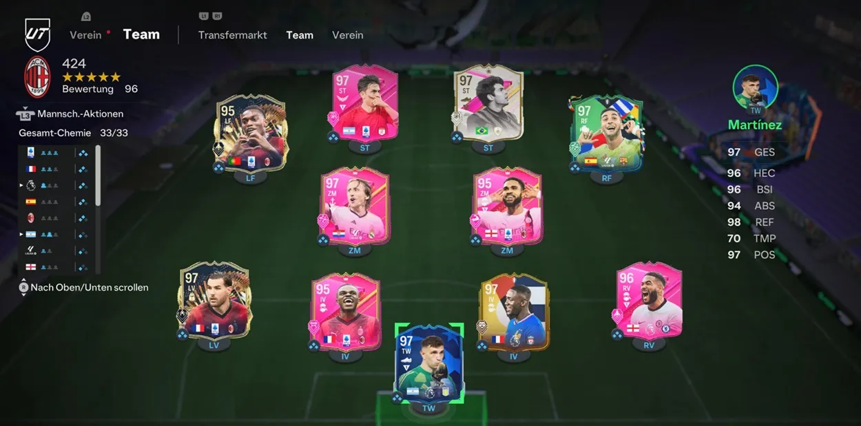 EA FC 25 team