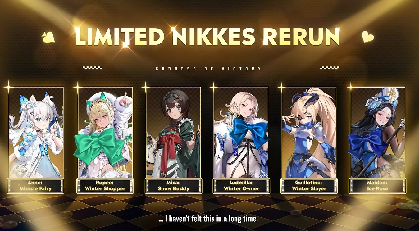 Winter Nikkes Return Through Limited Select Recruit