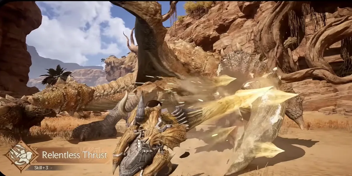 Skill 3: Relentless Thrusts