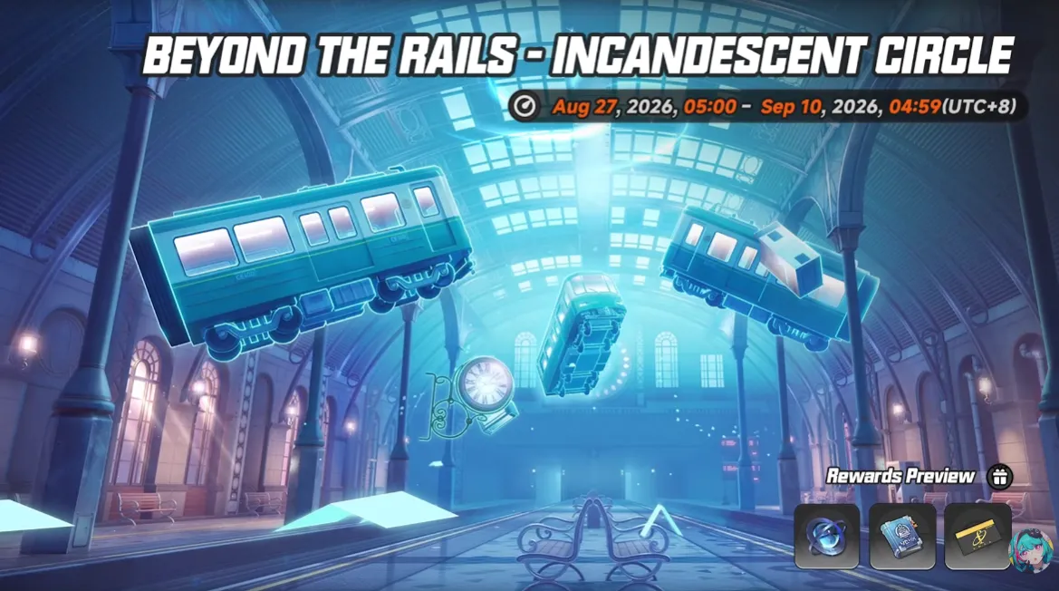 NTE Version 1.3 Beyond The Rails event