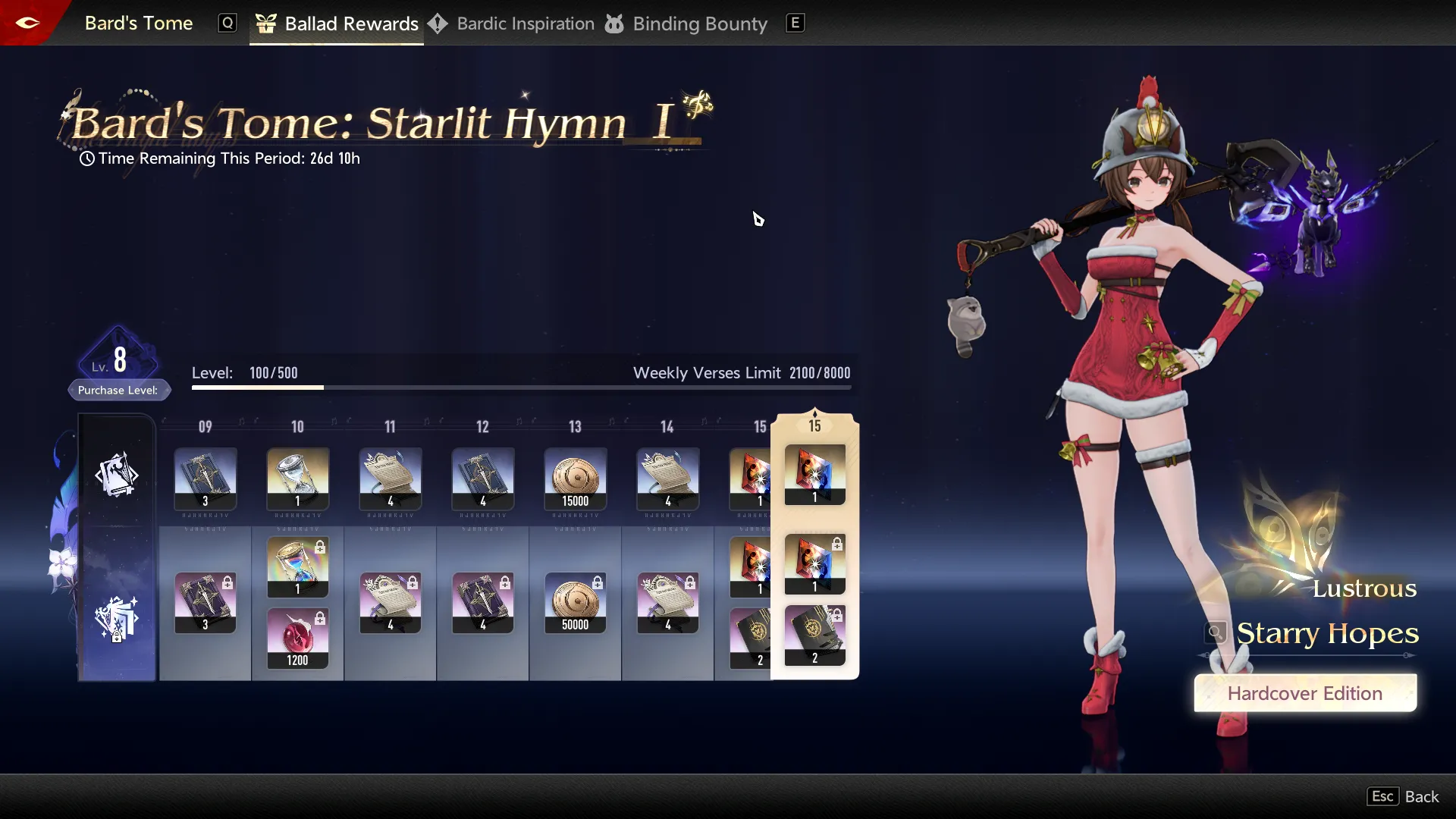 Bard's Tome: Starlit Hymn I