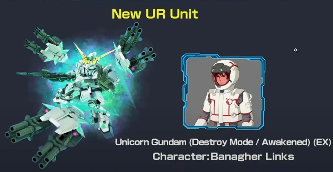 Limited UR: Unicorn Gundam (Destroy Mode - Awakened)