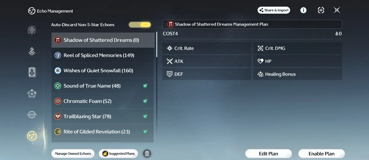echo management