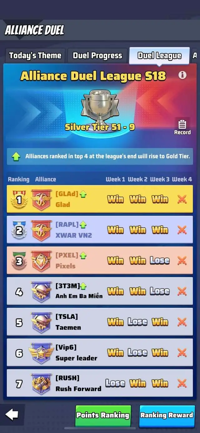Alliance Duel