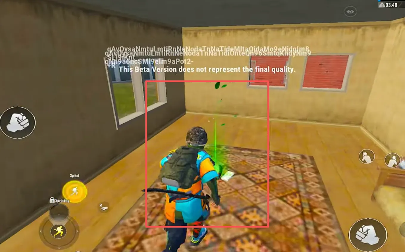 special items spawn with bright, glowing green leaf effects