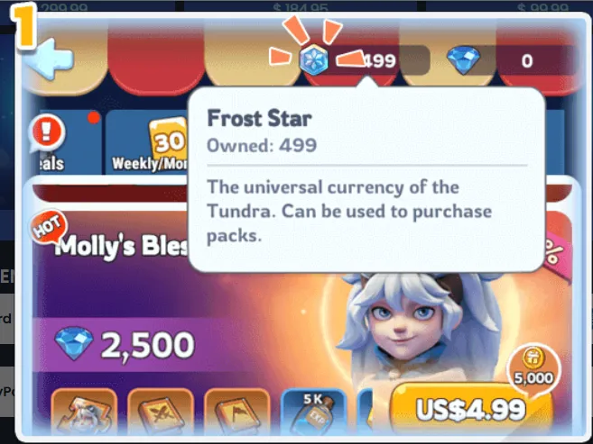 whiteout survival How to Use Frost Stars