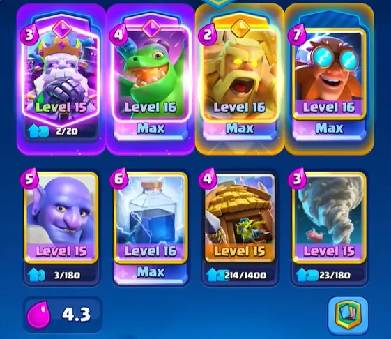 Clash Royale Arena Decks