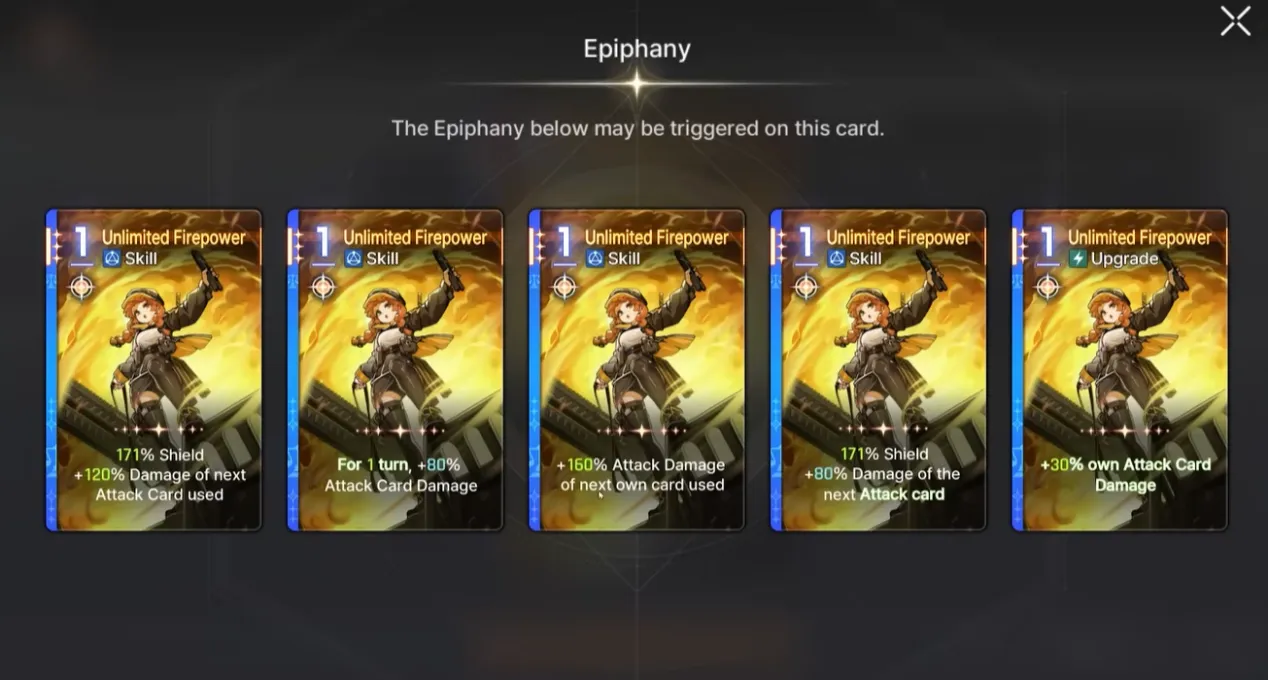 Unlimited Firepower (1 Cost):