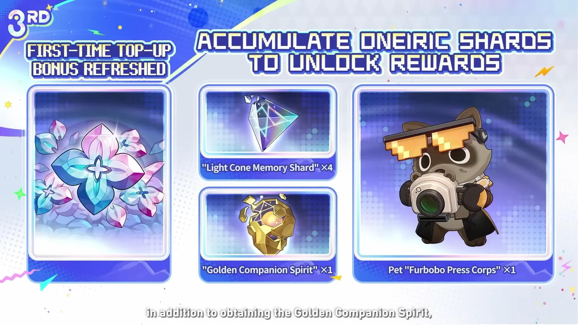 First-Time Top-Up Reset & Accumulative Top-up Event