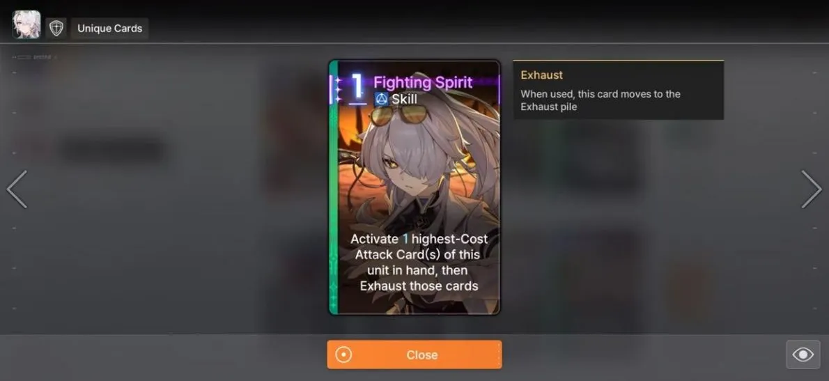 Core Synergy Skill - "Fighting Spirit"