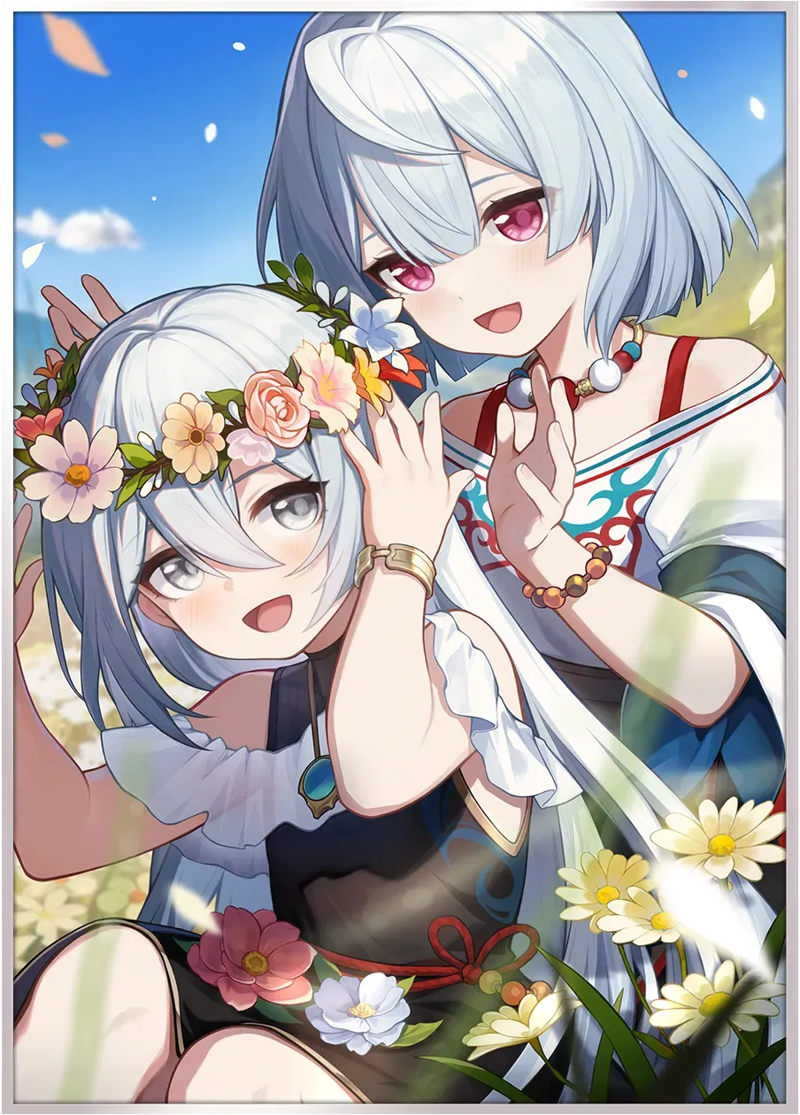 Sous le ciel bleu
