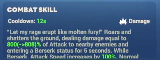 Combat Skill