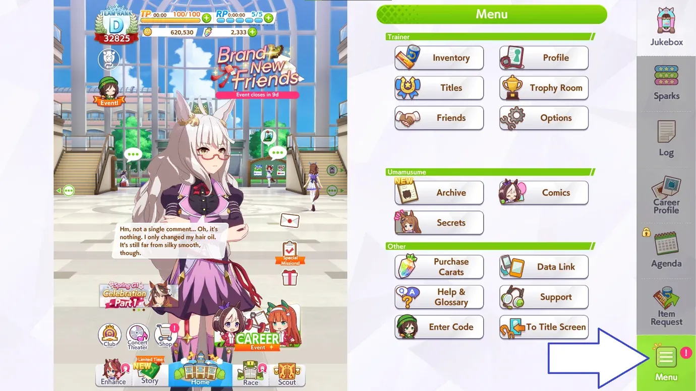 How to Redeem Codes in Umamusume: Pretty Derby