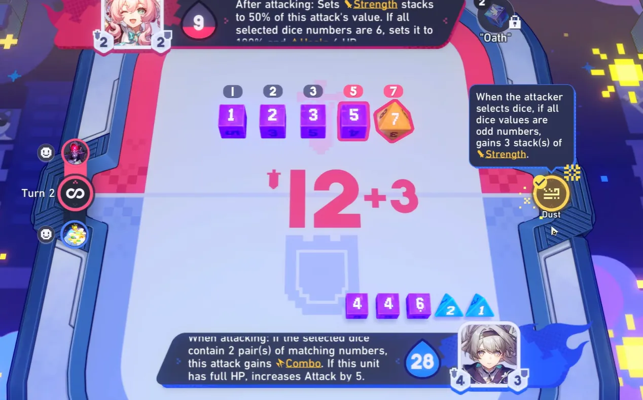 Gameplay of Cosmicon, Roll On!