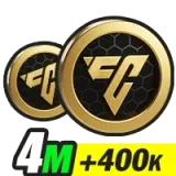 4M+400K Safe Coins PS4/5 | FC 26 Coins