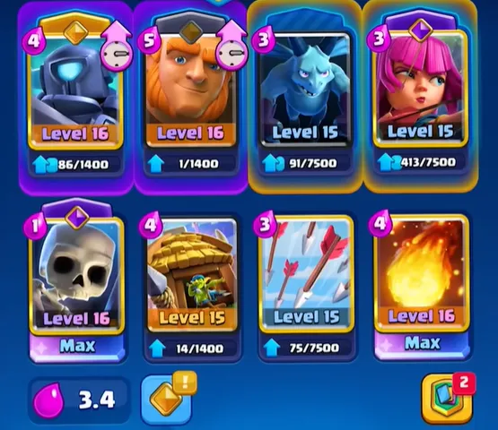 Clash Royale Arena Decks