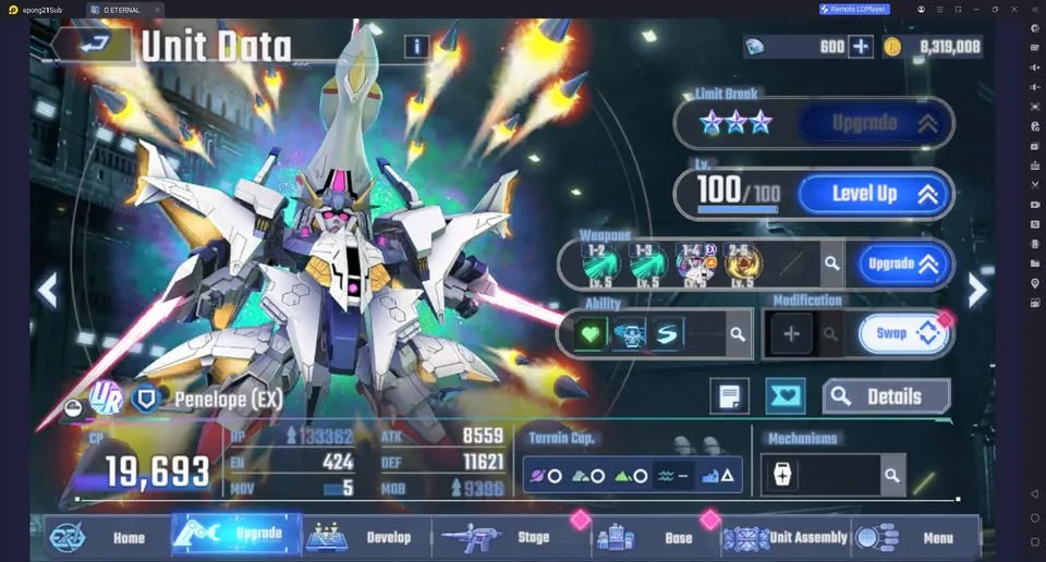 Penelope (EX), (UR Defender)