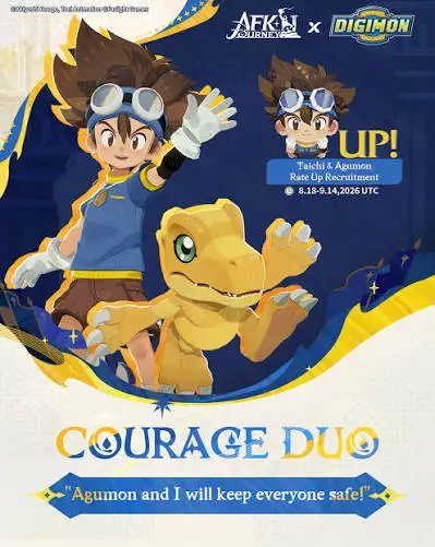 Taichi & Agumon: The Courageous Duo