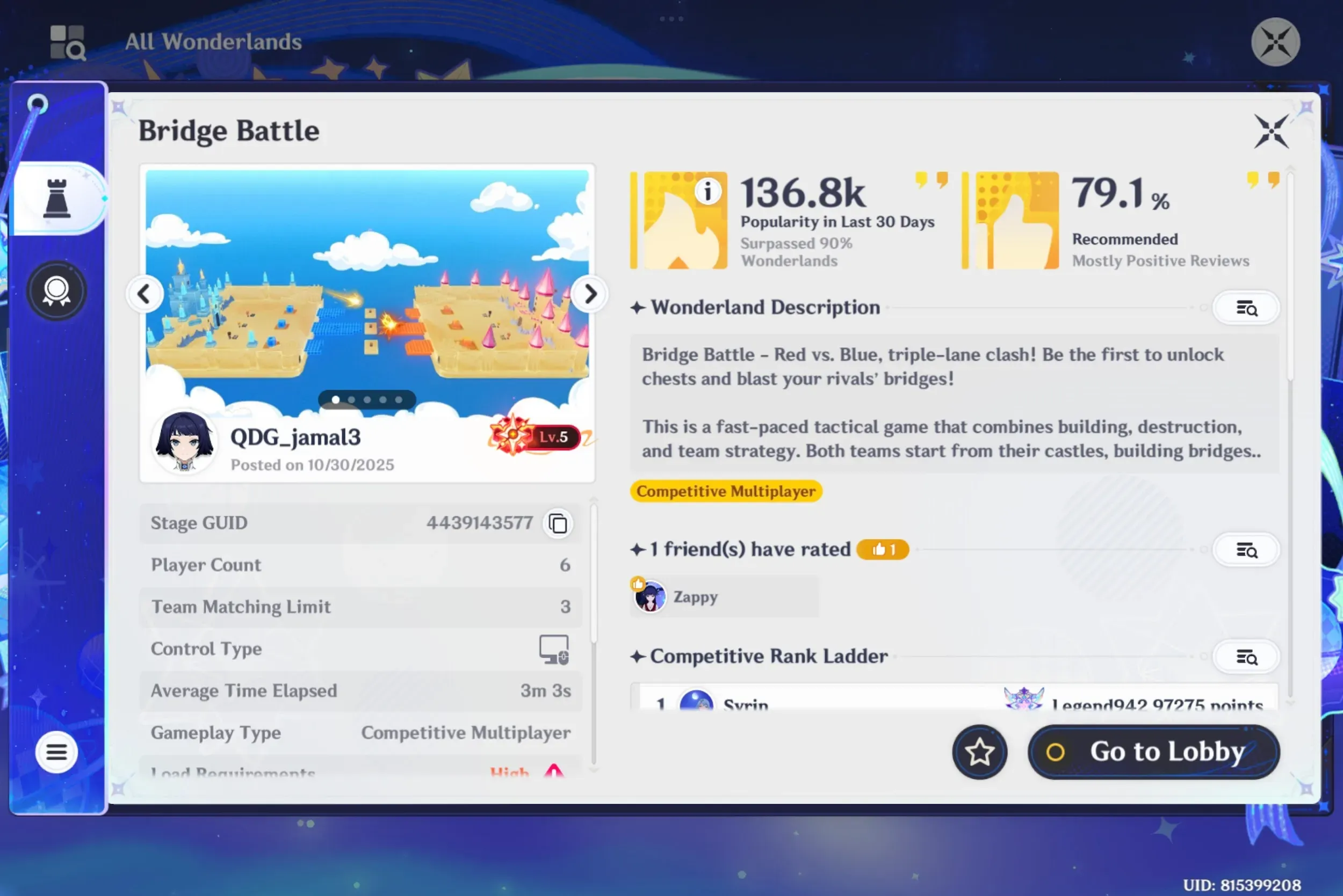 «Bridge Battle» от QDG_Jamal3