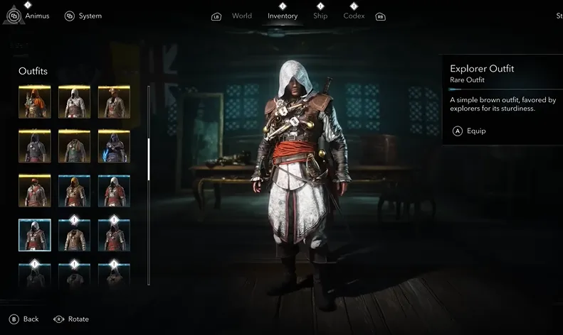 Assassin’s Creed Black Flag Resynced outfits