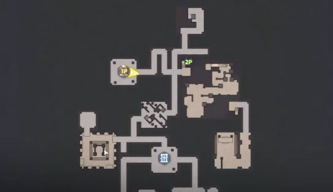 Lost Sanctum Map
