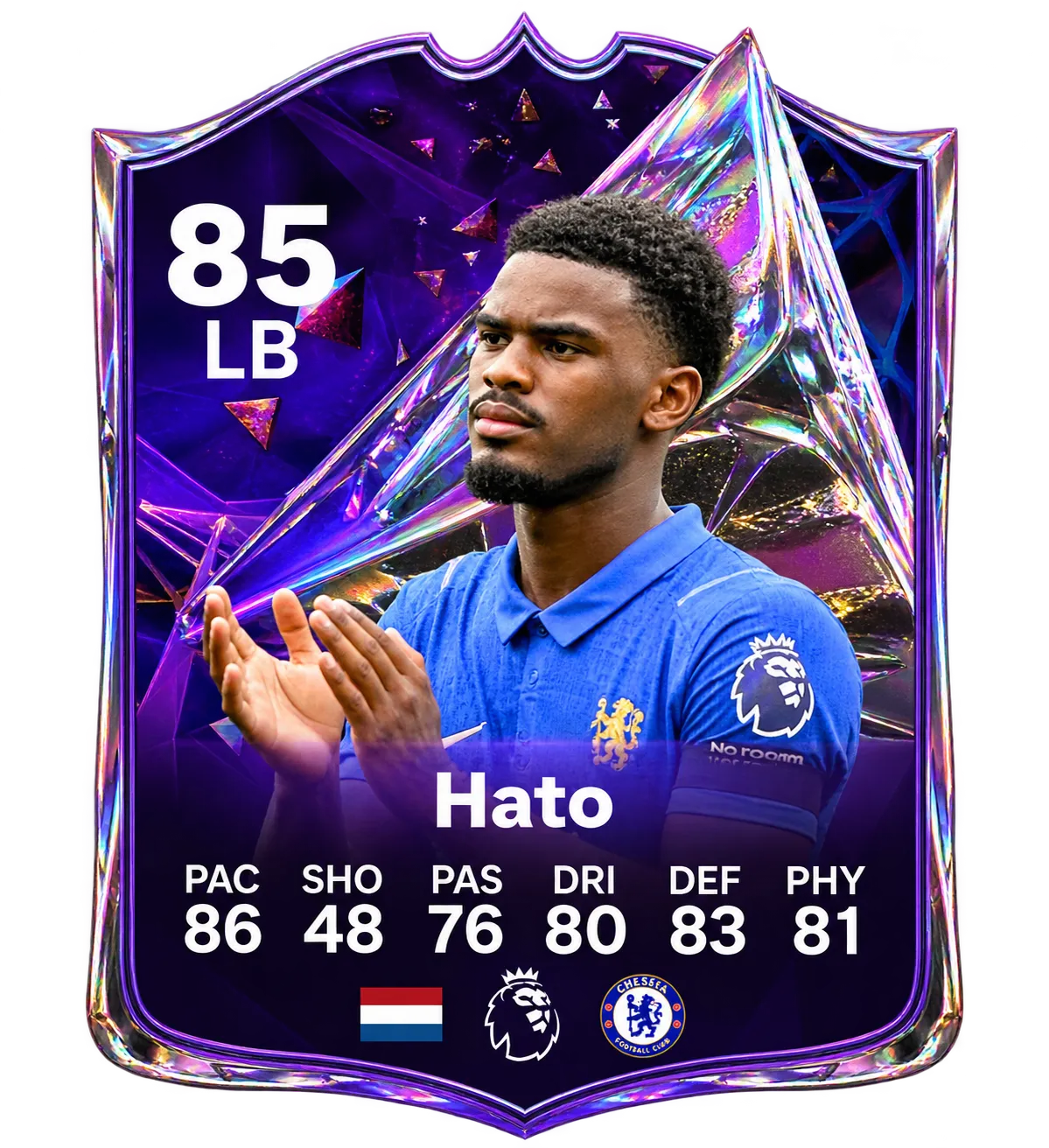 Jorrel Hato 85 LB Future Stars Team 2 player card in EA SPORTS FC 27