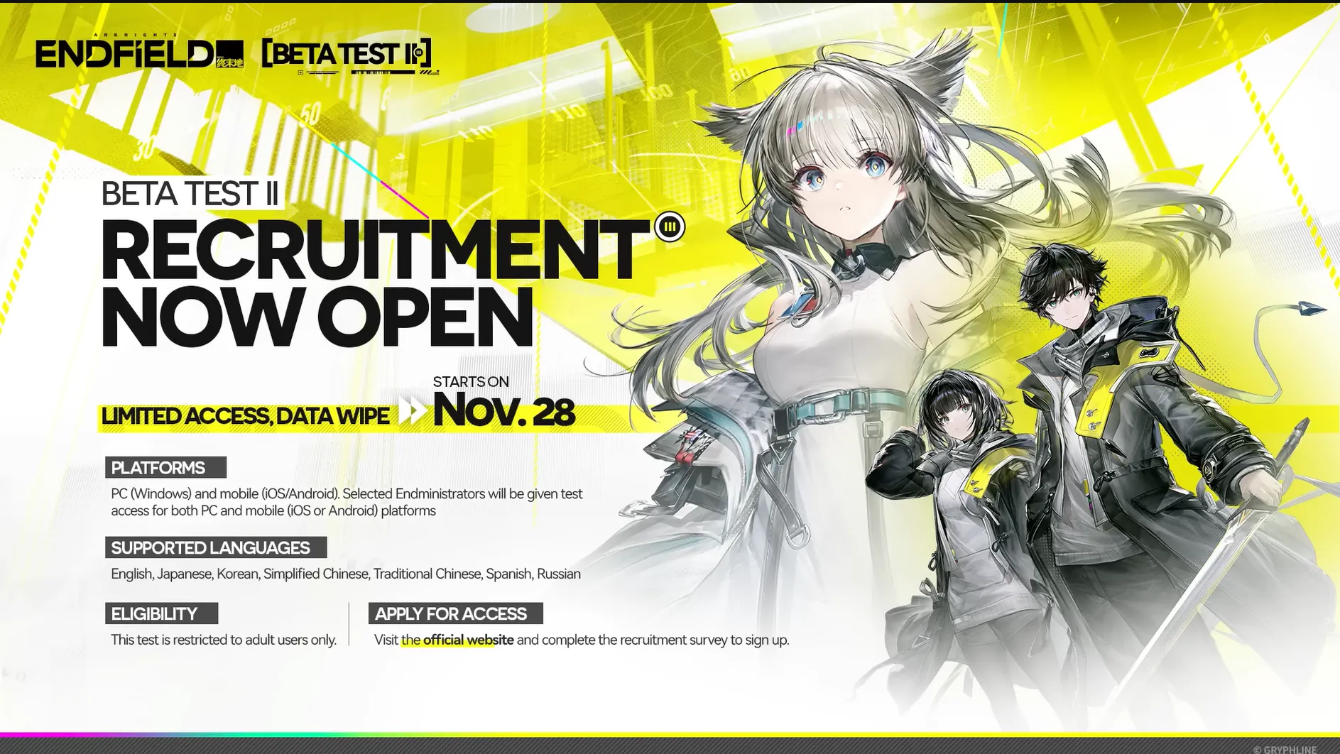 Arknights: Endfield Beta Test II