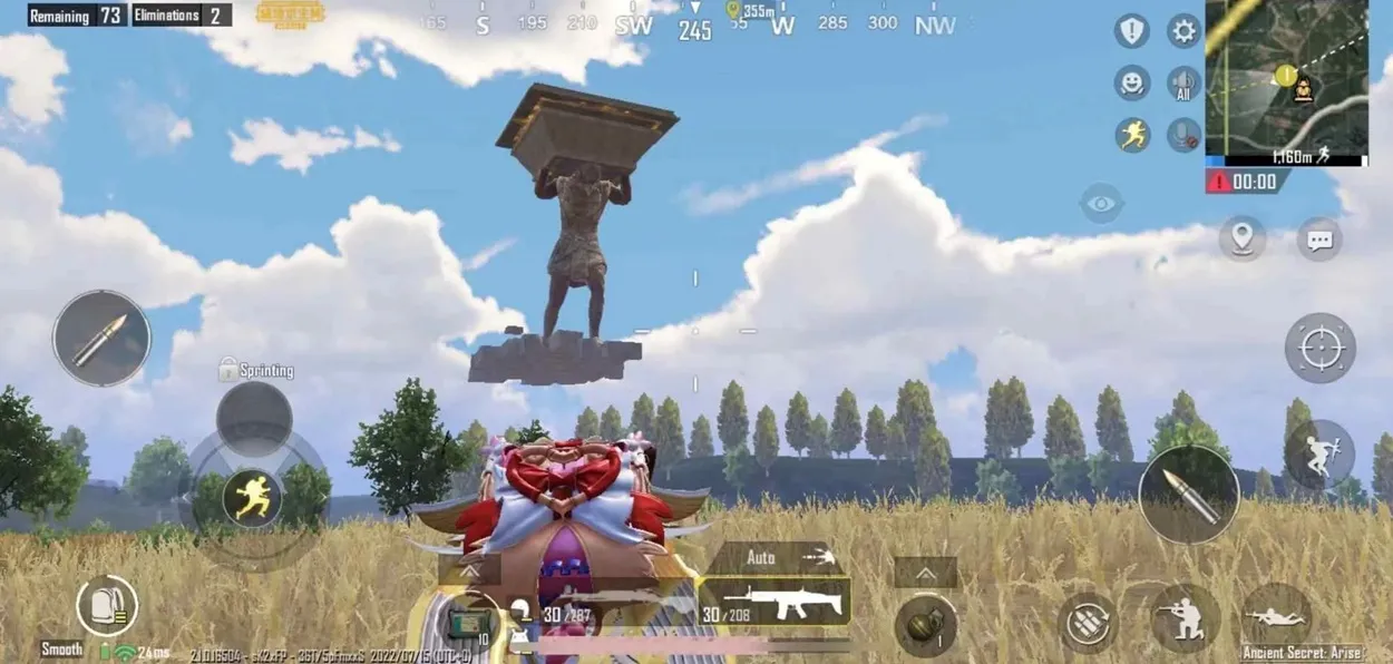 Ancient Secret mode pubgm
