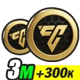 3M+300K Safe Coins PS4/5 | FC 26 Coins