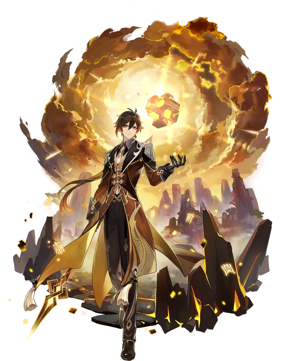 genshin zhongli